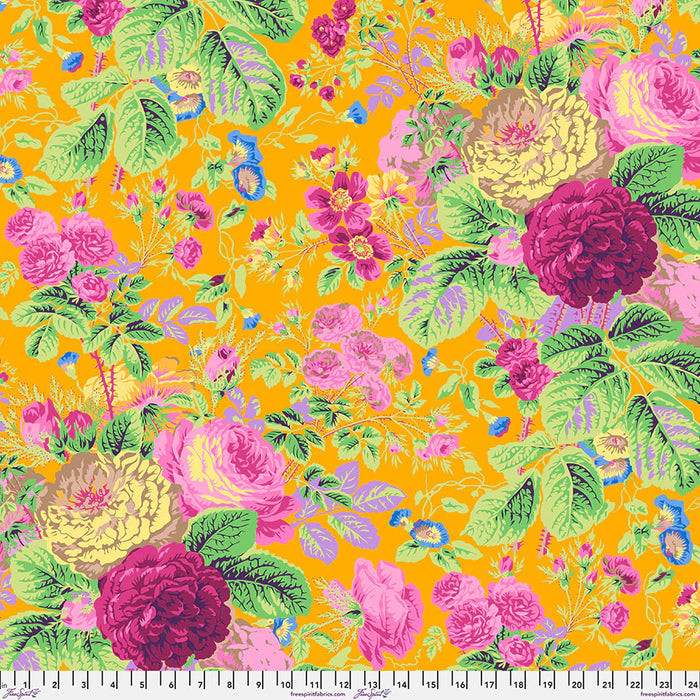Kaffe Fassett Collective - Gradi Floral in Gold