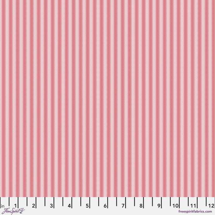 Sanderson - Art Of The Garden - Pinetum Stripe in Pink