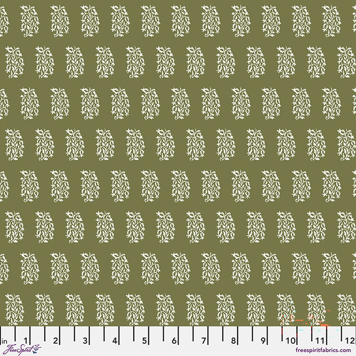 Sanderson - Chiswick Grove - Bagru in Olive