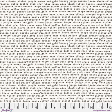 Text on a white background with measurement scale at the bottom