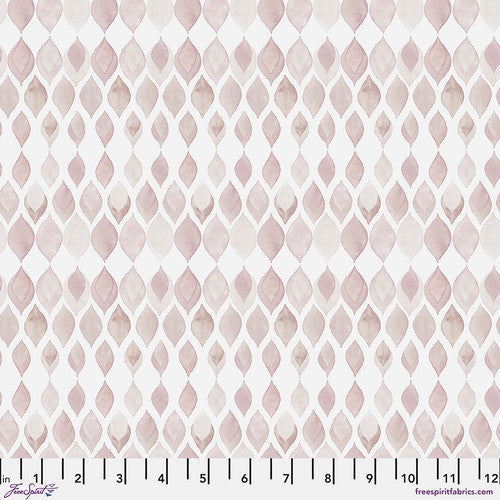 Shell Rummel - Brushstrokes - Butterfly Wing in Blush