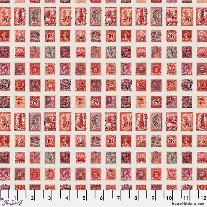 Tim Holtz Palette Curated - Stamps in Red