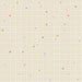 Colorful geometric shapes on a grid background