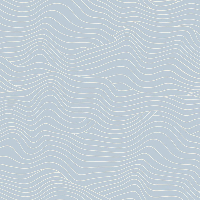 Ruby Star Water Ruby Star Society - Water - Wavelength in Water Blue — Fabric Spark
