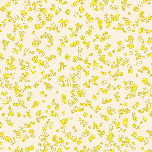 Carolyn Friedlander of Ruby Star Society - Memento Quilting Cotton -  Grit in Citron