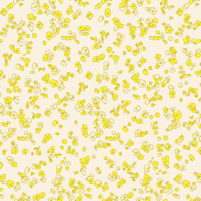 Carolyn Friedlander of Ruby Star Society - Memento Quilting Cotton -  Grit in Citron