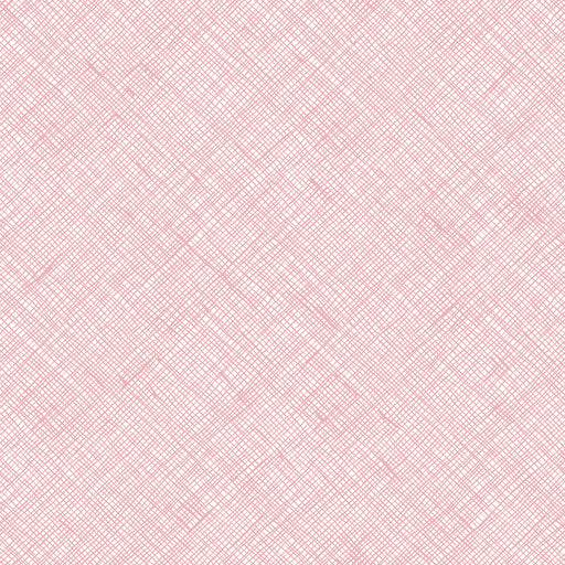 Pink and white diagonal woven pattern