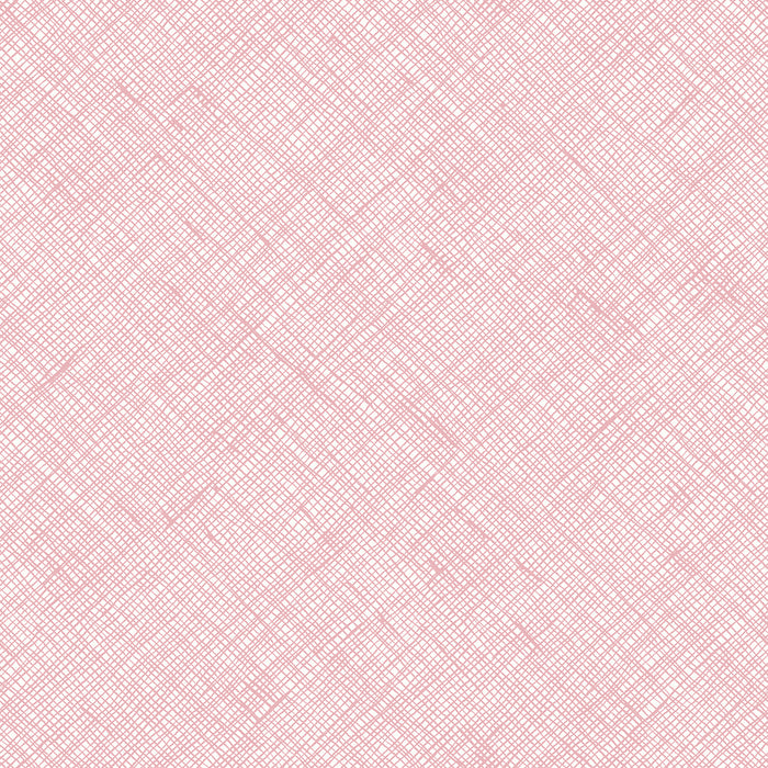 Pink and white diagonal woven pattern