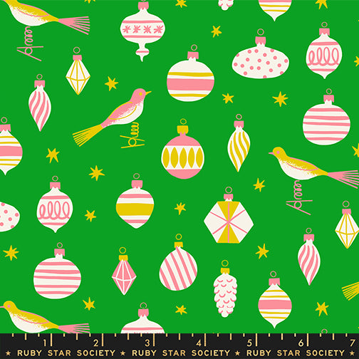 Kim Kight of Ruby Star Society Merry Happy - Baubles in Verdant