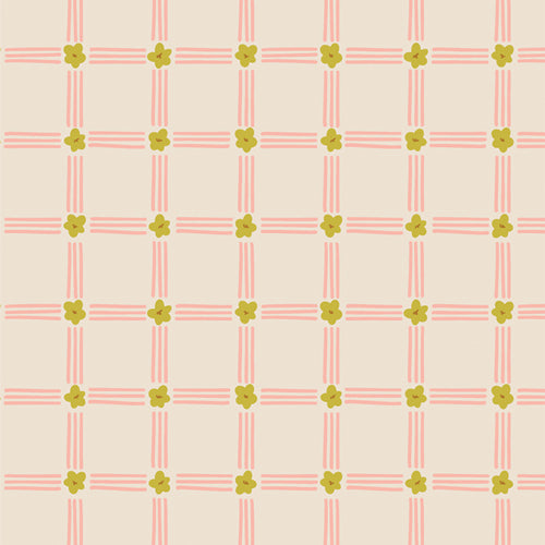 Geobloom by Sewcial Collective - Floral Crosswave