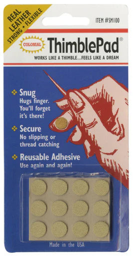 Leather Thimble Pads