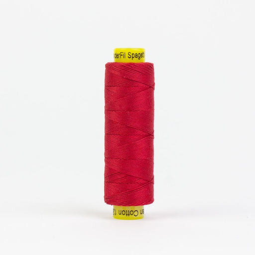 Wonderfil Spagetti - 12wt 100% Cotton Thread - Bright Warm Red SP 01