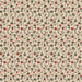 Pattern of small flowers on a beige background