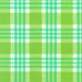 Green and white plaid pattern