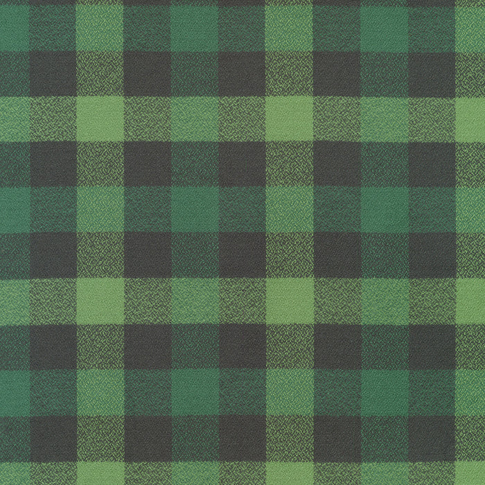 Robert Kaufman Mammoth Flannel - Yarn Dyed Check in Sage
