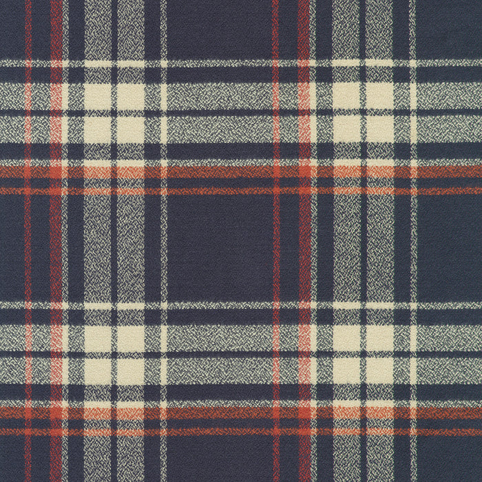 Robert Kaufman Mammoth Flannel - Yarn Dyed Check in Nautical