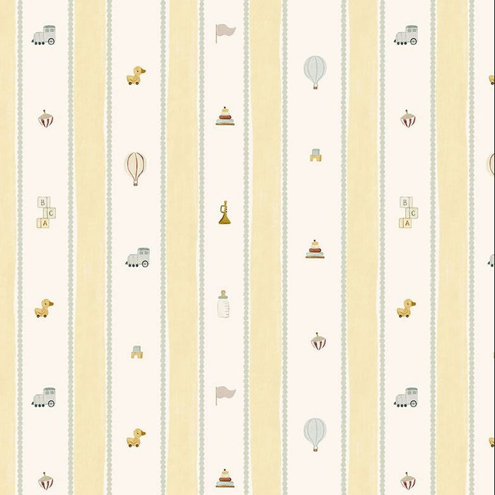 Small Wonder by Dear Stella - Heirloom Wallpaper in Multi