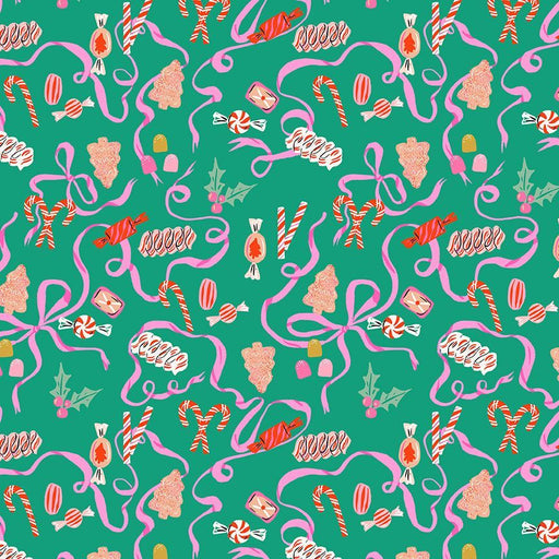 Dear Stella Holly Jolly by Faye Guanipa - Candy in Peacock