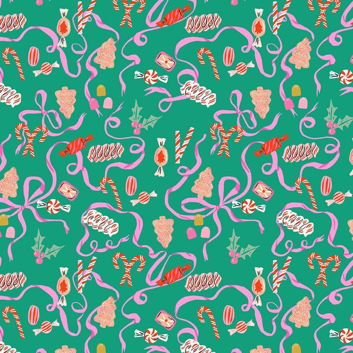 Dear Stella Holly Jolly by Faye Guanipa - Candy in Peacock