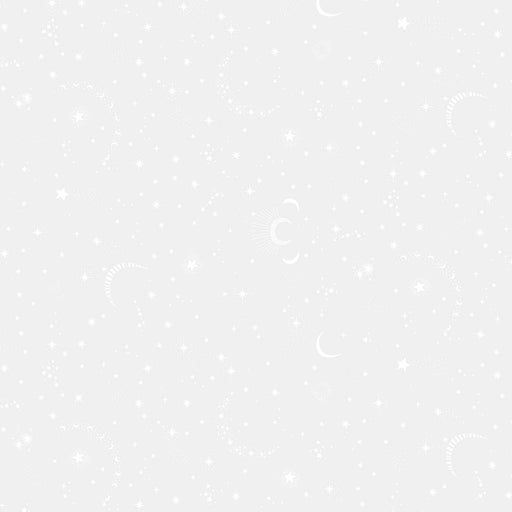 white on white print of night sky