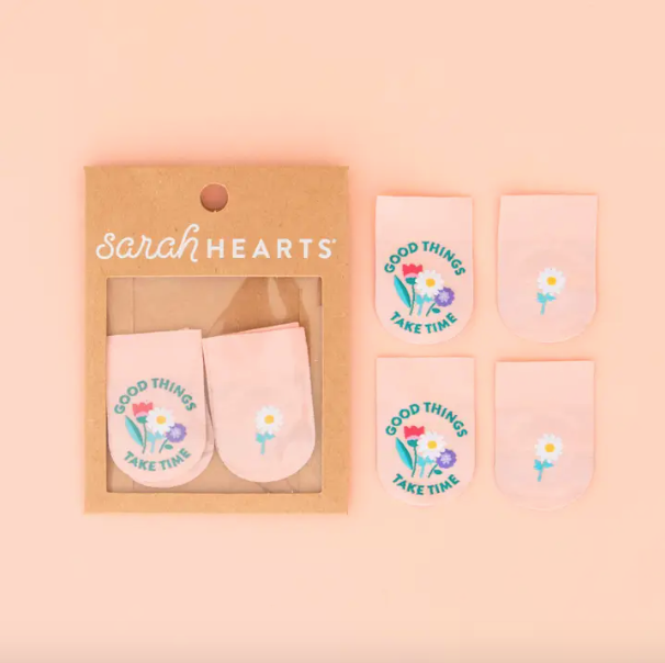 Sarah Hearts Labels - Good Things Take Time