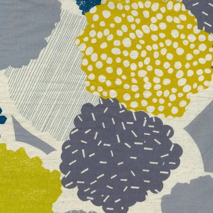 Echino for Kokka - Cotton/Linen Sheeting - Bright in Colour B