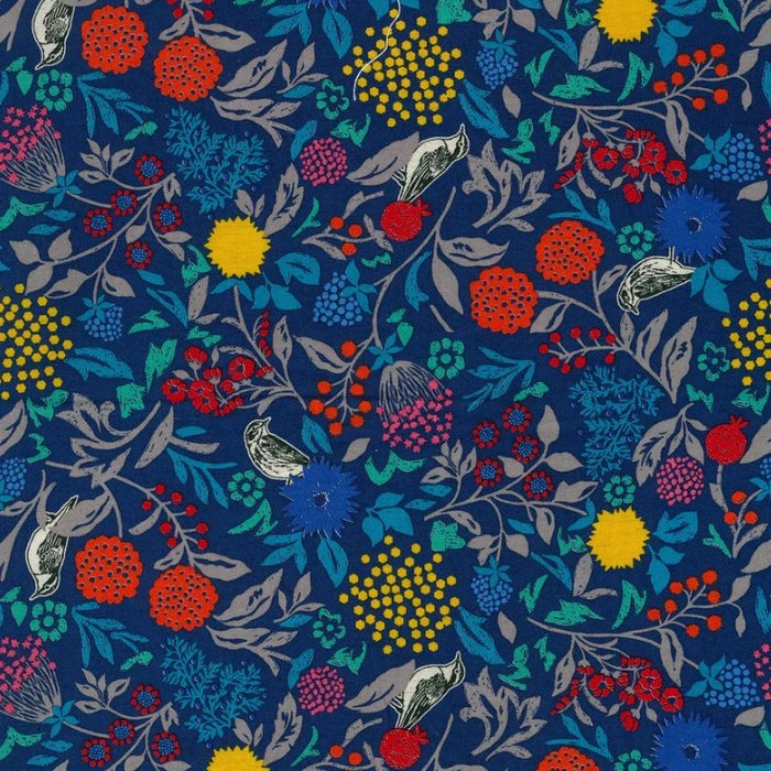 Echino for Kokka - Cotton/Linen Sheeting - Murmer in Colour C