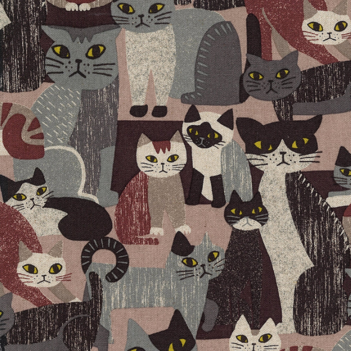Kokka Lightweight canvas - CATS