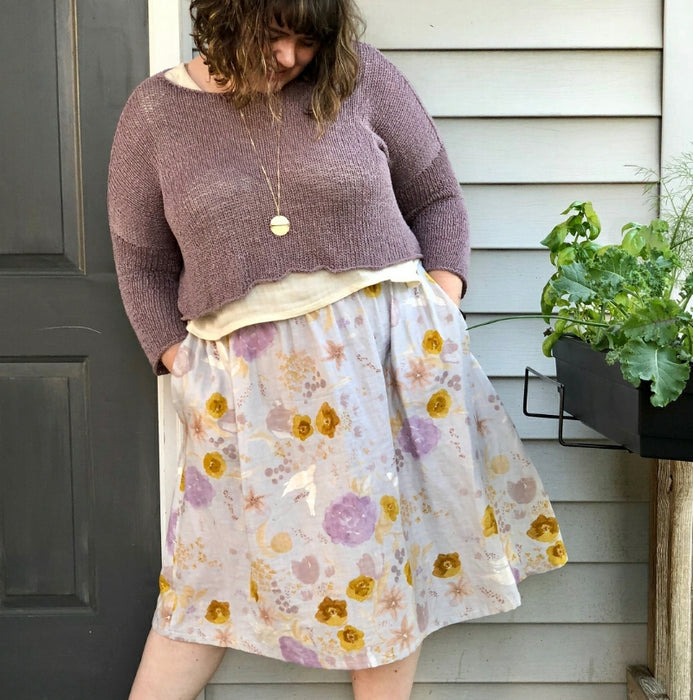 Sew Liberated Sewing Pattern - The Gypsum Skirt