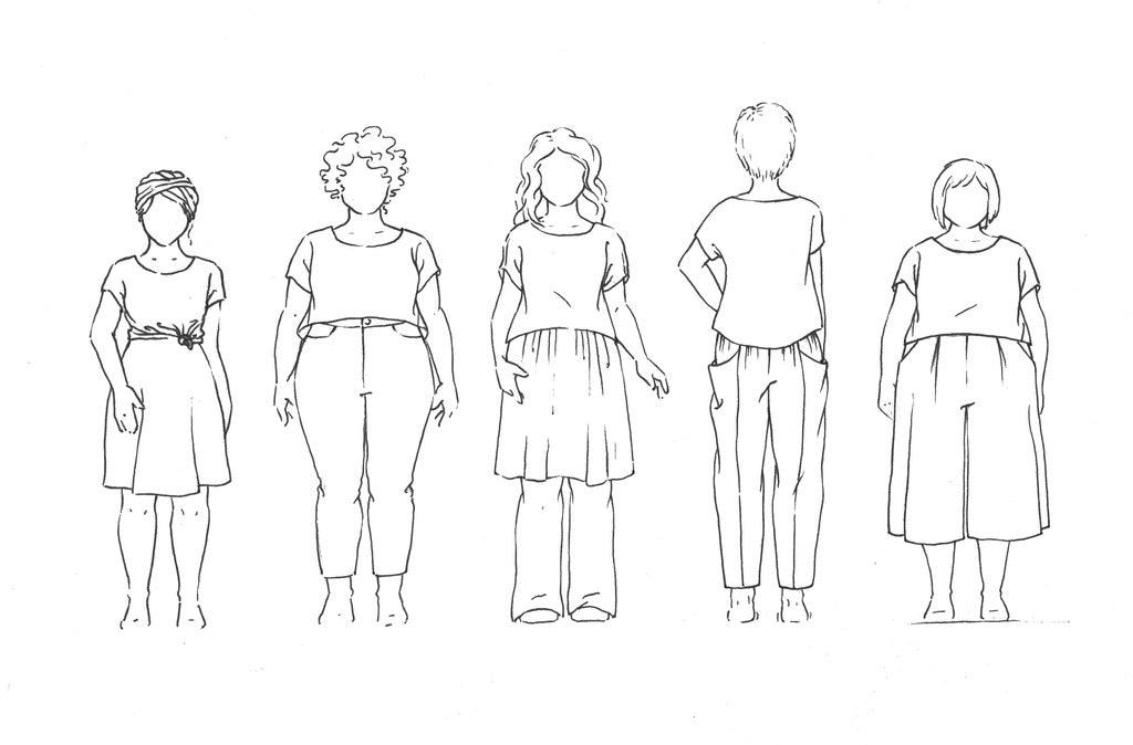 Sew Liberated Sewing Pattern - The Strata Top — Fabric Spark