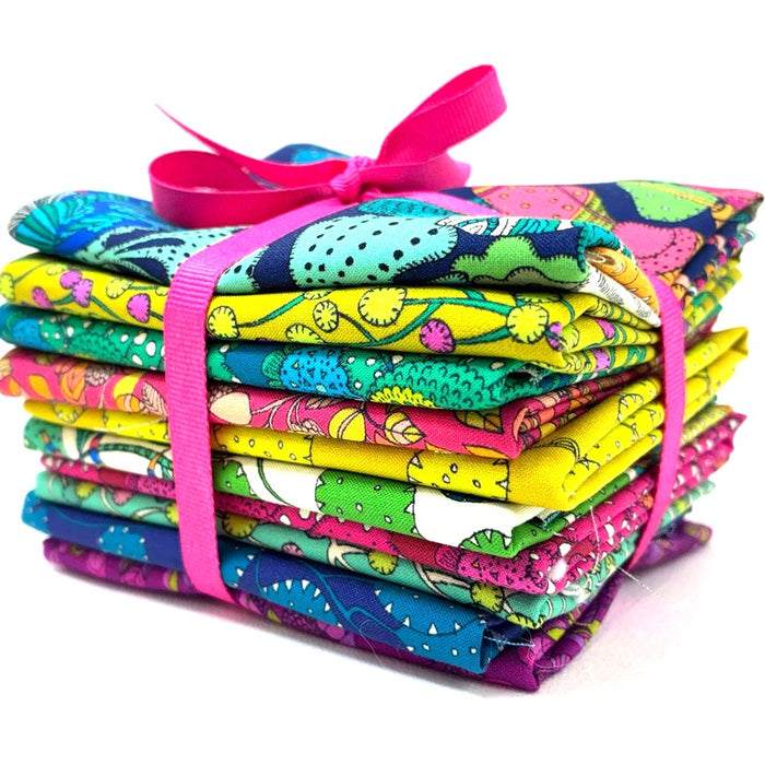 Designer Bundle - Sunshine by Sally Kelly FQ x 10