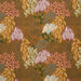 Bloom by Bookhou, Cotton/Linen Lightweight Canvas - Garden in Brown New