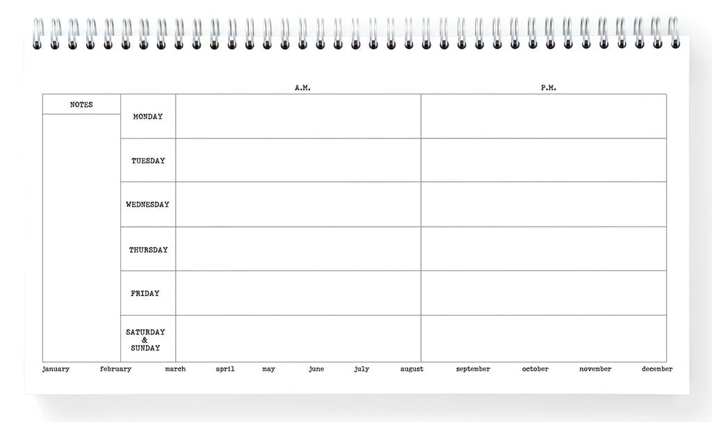 Ecojot - Carolyn Gavin Planner - Leafy Leaves