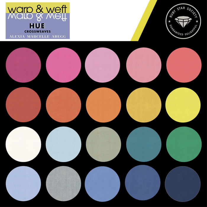 Alexia Marcelle Abegg - Hue Crossweaves - Charm Squares
