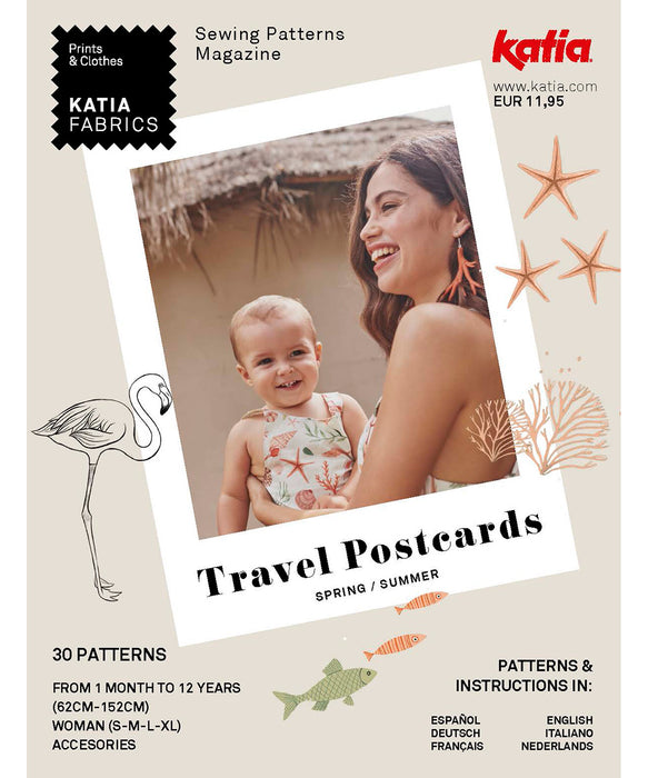 Katia Sewing Patterns Magazine - Spring/Summer 2024