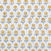 Fableism - Indian Block Prints: Cottage - Flowerling in Yellow