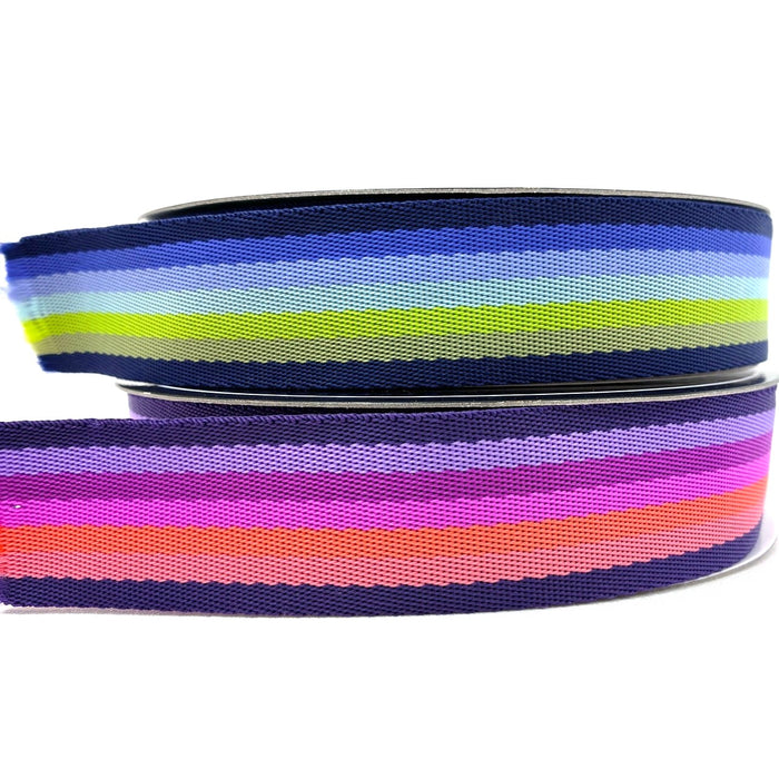 Tula Pink Floral Reef Wide Webbing - choose your colour