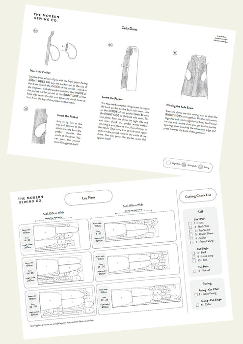 Modern Sewing Co - Celia Dress [Digital Download]