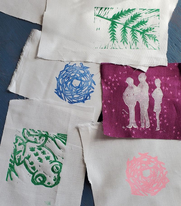 Intro to Block Printing on Fabric
