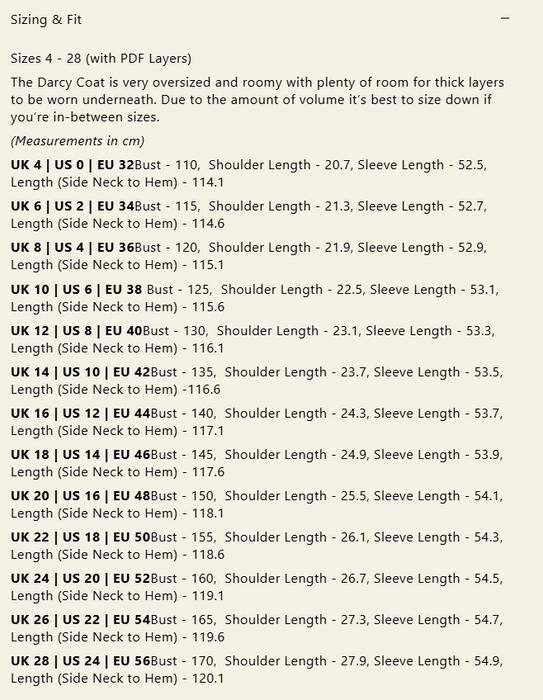 Modern Sewing Co - Darcy Coat [Digital Download]