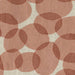 Gather by Bookhou, Cotton/Linen Lightweight Canvas - Circles in Rose