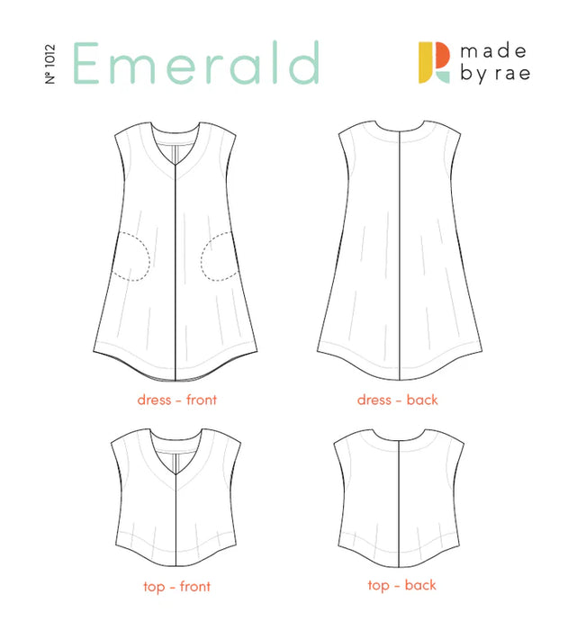 Made By Rae - Emerald Dress