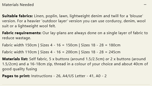 Modern Sewing Co - French Smock [Digital Download]