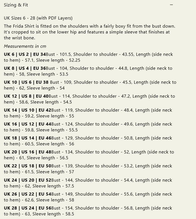 Modern Sewing Co - Frida Shirt [Digital Download]