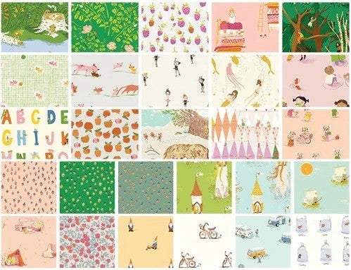 Heather Ross Favo(u)rites Designer Bundle - 27 fat quarters