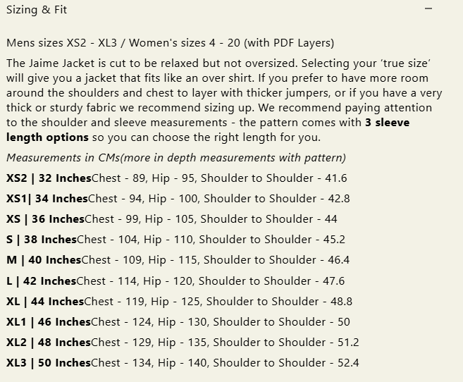 Modern Sewing Co - Jaime Jacket [Digital Download]