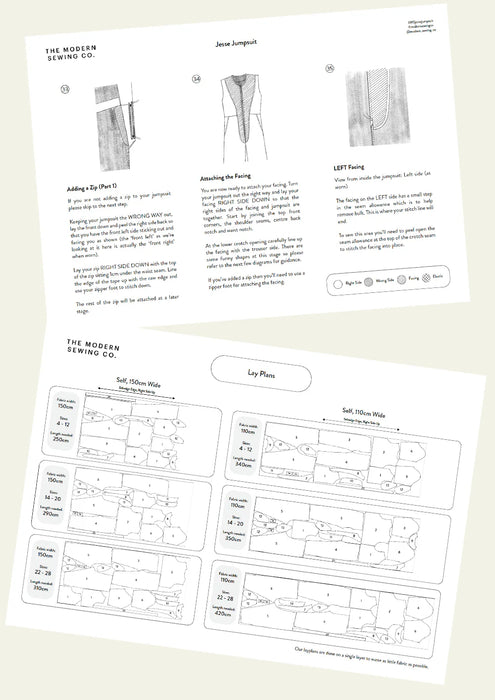 Modern Sewing Co - Jesse Jumpsuit [Digital Download]