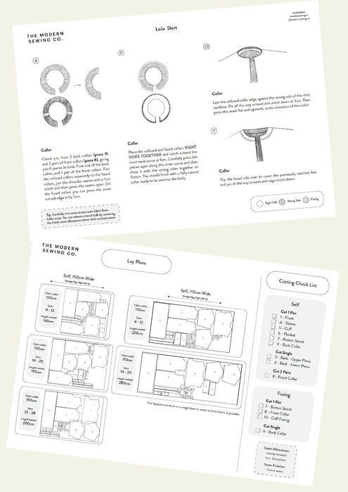 Modern Sewing Co - Leila Shirt [Digital Download]