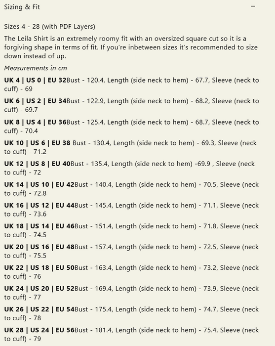 Modern Sewing Co - Leila Shirt [Digital Download]