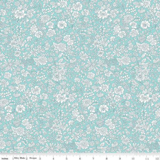 Liberty Quilting Cotton - Emily Belle in Mermaid